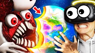 BRIDGE WORM Eats THE ENTIRE PLANET In Virtual Reality (Deisim VR Funny Gameplay)