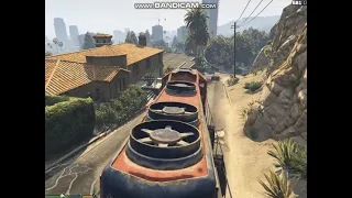 Gta V |Aaj chalae ge monster train |#grandtheftautoV