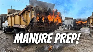 Preparing for manure hauling!