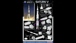 Dragon 1/72 Apollo 11 Saturn V kit review with waffle and wibble