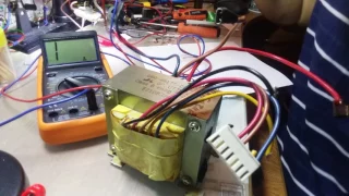 How to connect the transformer from the UPS. How to determine the transformer winding.