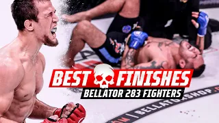 BEST FINISHES FROM THE B283 MAIN CARD FIGHTERS | BELLATOR MMA