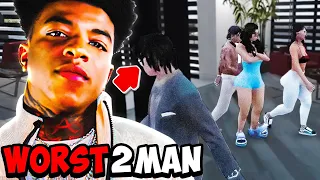 Yungeen Ace Goes On The Worst 2-Man In His Life😂*HE LEFT HER MID DATE* | GTA RP | Last Story RP |