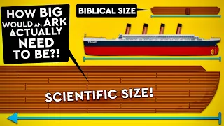 How BIG Would NOAH'S ARK Actually Need To Be?! #MYTHS #DEBUNKED
