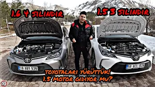 3 Silindirli Corolla | 1.5 123 Hp Corolla Vs 1.6 132 Kapışması | Acceleration | Otomobil Günlüklerim