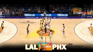 NBA 2K24 Arcade Edition | LAL vs PHX | 4K UHD | IPHONE 13