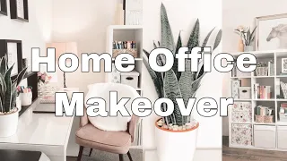 Home Office Makeover & Tour/Decluttering/Organizing & Decorating/ Autumn Clean with Me