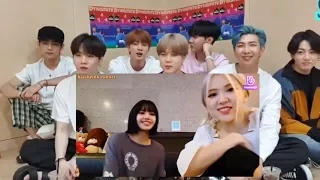 BTS reaction BLACKPINK Cute and Funny Moments