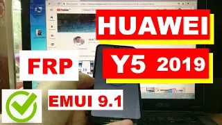 FRP Huawei Y5 2019 Сброс Гугл аккаунта