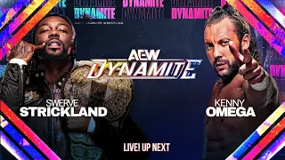 Swerve Strickland vs. Kenny Omega - AEW World Heavyweight Title Match At AEW Dynamite — Full Match