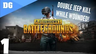 PUBG Funny Moments | CRAZY DOUBLE CAR KILL WHILE WOUNDED!!! | PlayerUnknown's BattleGrounds