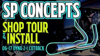 SP Concepts Shop Tour | Install | 2006-2017 Dyna 2-1 CUTBACK