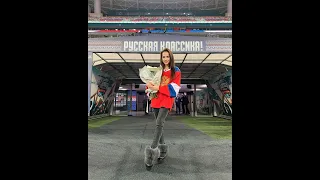 Хоккейный лед не отличается от фигурного - Алина Загитова на открытии хоккейного матча СКА – ЦСКА