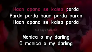 Parda | KARAOKE with Translation | Once Upon a Time in Mumbaai | 2010