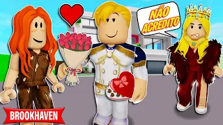 O PRÍNCIPE QUE SE APAIXONOU PELA MENINA POBRE| Historinhas Brookhaven Roblox | Bibi e Lud