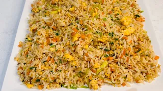 Simple Egg Fried Rice at Home  @ClassyYummyRecipes