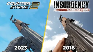 CS2 vs Insurgency Sandstorm - Weapons Comparison