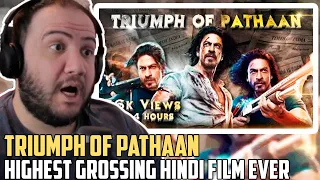 Producer Reacts to Triumph Of Pathaan | Highest Grossing Hindi Film Ever | SRK Squad |