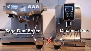 Espresso Result: Superautomatic vs Real Espresso Machine