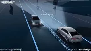 Audi Matrix Laser Lights Animation