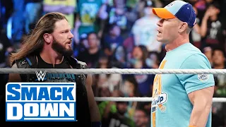 John Cena & AJ Styles align to combat Jimmy Uso & Solo Sikoa: SmackDown highlights, Sept. 22, 2023