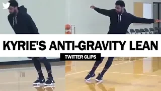 Kyrie Irving Doing the Anti-Gravity Lean (Michael Jackson's Smooth Criminal Lean)
