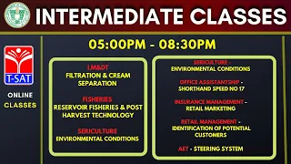 T-SAT || Intermediate Online classes - Evening Session  || 15.07.2021