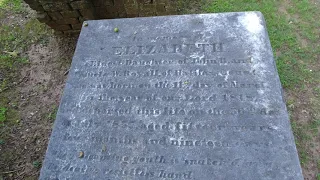 The Tomb of Elizabeth Royall in Grove Street Cemetery, Danville VA -- A Bit of Unbelievable History