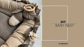 DIY Baby Nest | How to sew your own baby nest | Free pattern