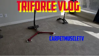 Carpet Stretch and Patch Repair Vlog.