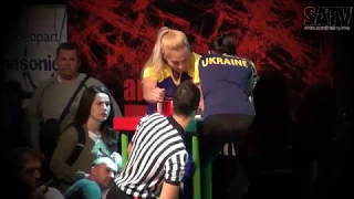 WorldArm 2017 - Anastasia Goncharenko vs Anna Hranatova (ГОНЧАРЕНКО, АНАСТАСІЯ вс ГРАНАТОВА, АННА)