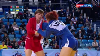 Sambo. PRAKAPENKA(BLR) - SHEVCHENKO(UKR). World Champioships 2017