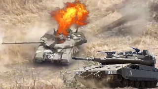 Горящий T-90 стал израильским Merkava: Путинский “Военторг” вооружает ХАМАС, но обвиняет Украину