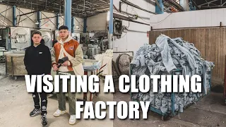 How to Get Your Clothing Line Made | Visting a Clothing Factory