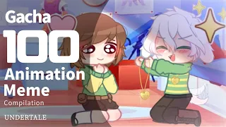 100 Undertale AU Gacha Animation Meme Compilation #3