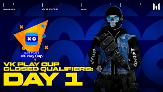 VK Play Cup 2022. Closed Qualifiers: Day 1