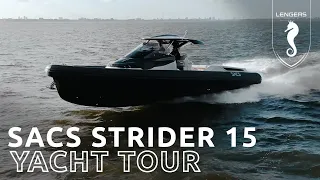 NEW SACS Strider 15 RIB motor yacht for sale | Motor Yacht Walkthrough - Lengers Yachts