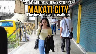 Walking in Guadalupe Nuevo in Makati City Philippines[4K] The best place  to walk in