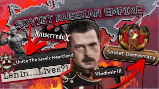 HOI4 Monarcho-Bolshevik RUSSIA! | Transmur's KAISERREDUX Wacky ride to UNIFICATION