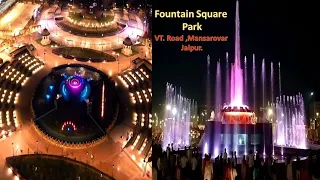 Fountain Square Park | VT Road Mansarovar Jaipur | Near City Park | Rajasthan