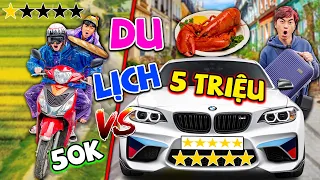 Thái Chuối Thử Thách Du Lịch 1 Sao Với 5 Sao ( 500k Vs 5 Triệu) - Du Lịch Bình Dân Vs Cao Cấp