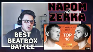 First Time Hearing NaPoM vs Zekka - Grand Beatbox Battle World League Reaction