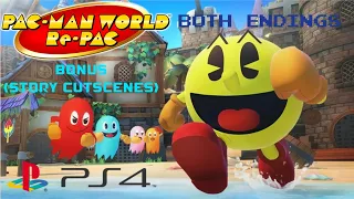 Pac-Man World Re-Pac (PS4) (Story Cutscenes) (Both Endings) (Bonus)