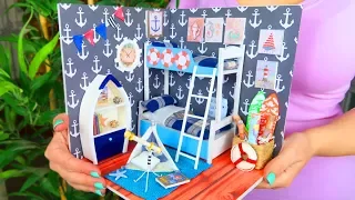 DIY Miniature Doll House Rooms - Not a KIT -