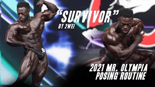 Ruff Diesel 2021 Mr. Olympia Posing Routine / "Survivor" by 2WEI