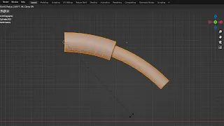 Как сделать изгиб обьекта в Blender