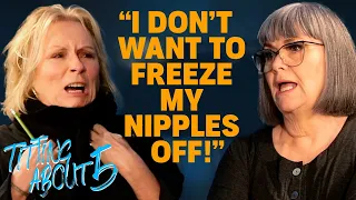 Jennifer Saunders Reveals the secret to a Successful Cold Swim | Titting About Series 5