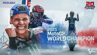 Fabio Quartararo is the 2021 MotoGP World Champion
