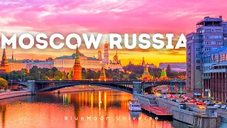 Moscow City in Russia Tour in 4K BlueMoon Universe