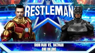 Iron Man V.s Batman | WrestleMania Dream match marvel cinematic Universe | WWE 2K24